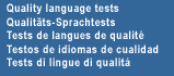 Quality Language Tests